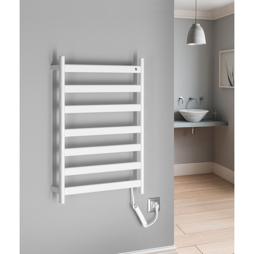Sapho - Uscător electric de prosoape ELIAS 105W 73x49 cm alb mat