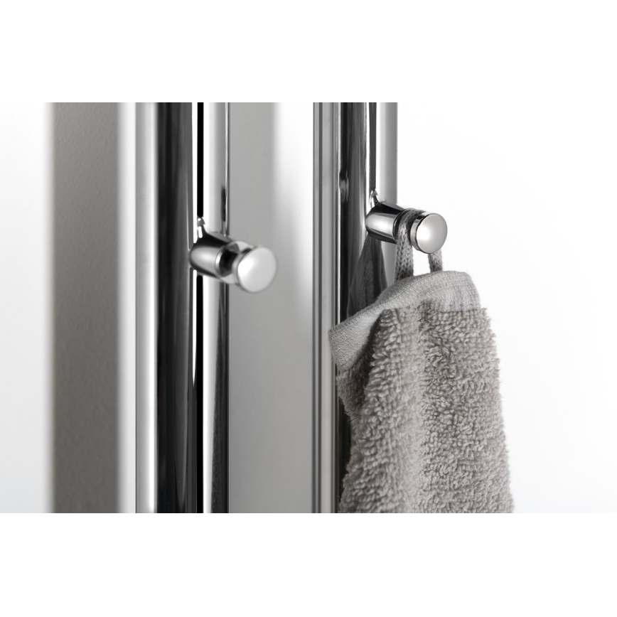Sapho - Uscător electric de prosoape PAPINADO, 40 W, 120 x 11 cm, crom lucios