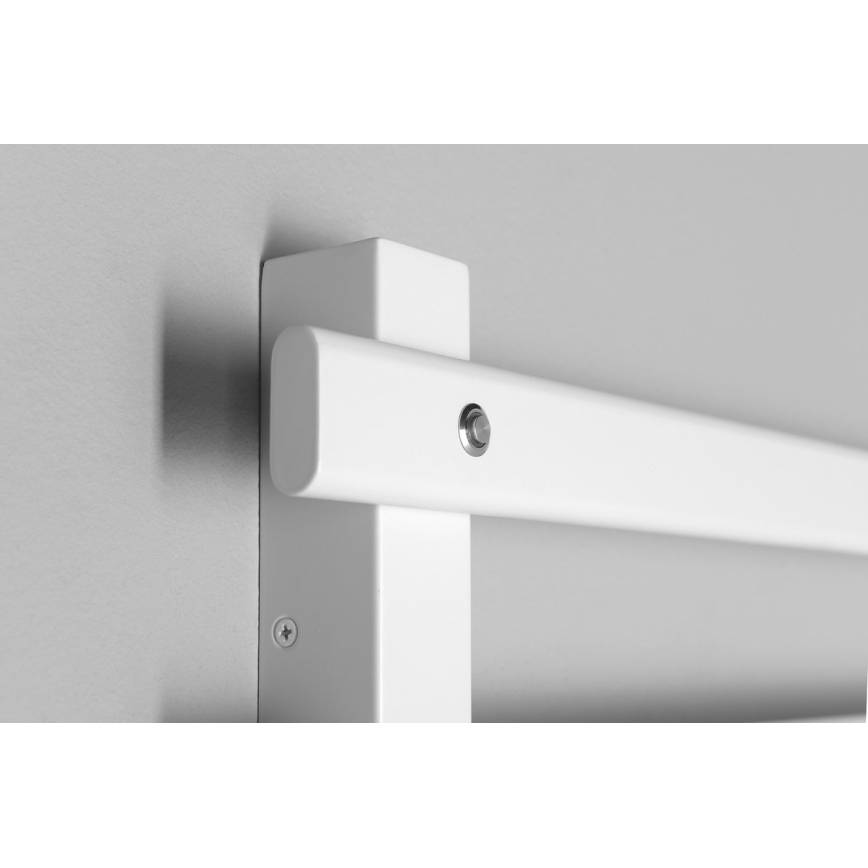 Sapho - Uscător electric pentru prosoape ELCOR 128W 92x48 cm alb mat