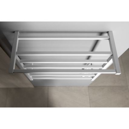 Sapho - Uscător electric pentru prosoape ELZOR, 60 W, 47 x 50 cm, alb mat