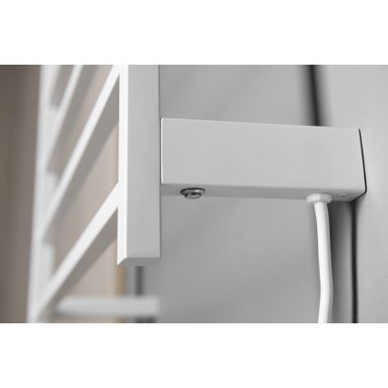 Sapho - Uscător electric pentru prosoape ELZOR, 60 W, 47 x 50 cm, alb mat