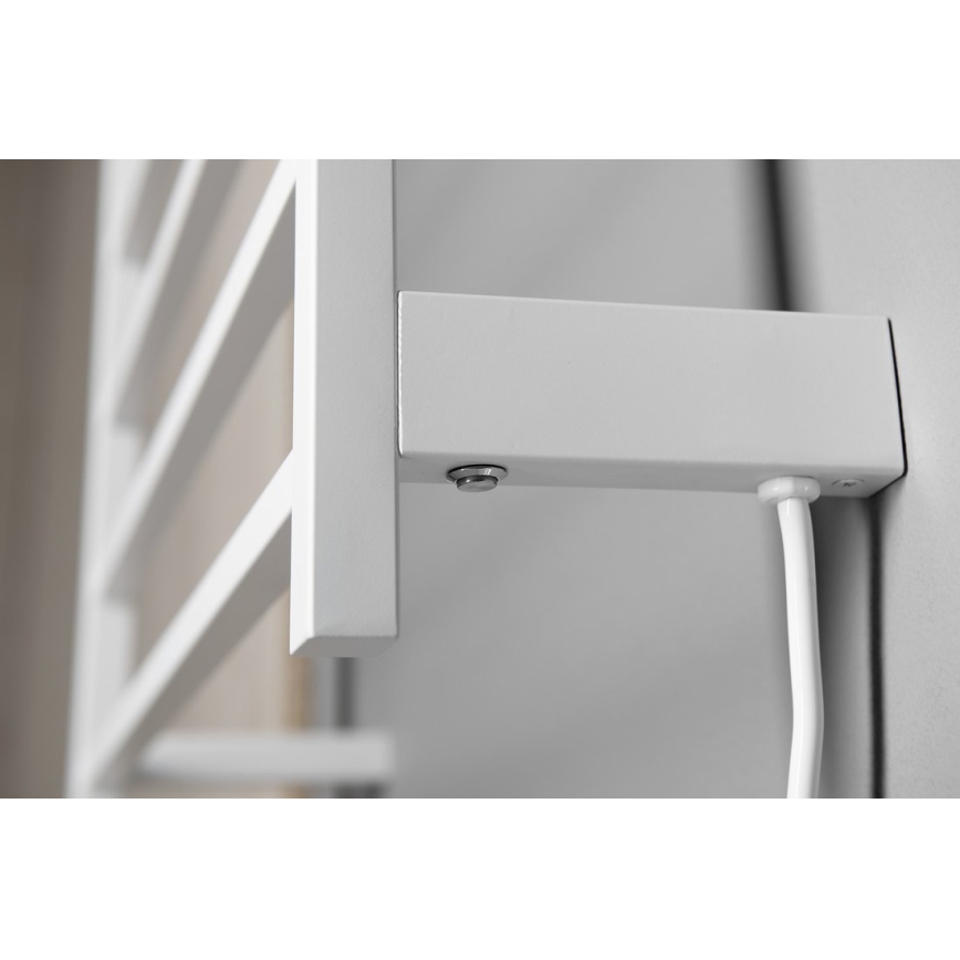 Sapho - Uscător electric pentru prosoape ELZOR, 60 W, 47 x 50 cm, alb mat