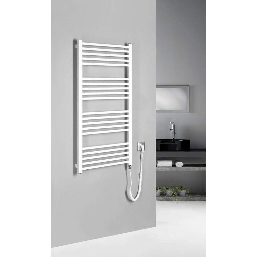 Sapho - Uscător electric pentru prosoape METRO-E 400W 106x50 cm, alb