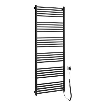 Sapho - Uscător electric pentru prosoape METRO-E 800W 162x60 cm negru mat