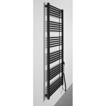 Sapho - Uscător electric pentru prosoape METRO-E 800W 162x60 cm negru mat