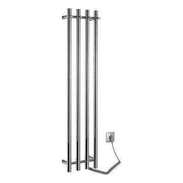 Sapho - Uscător electric pentru prosoape PAPINADO, 85 W, 120 × 26 cm, crom lucios, pe partea dreaptă