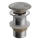 Sapho - Ventil de scurgere Click-Clack DALMA pentru lavoar, Ø 6,7 cm, gri