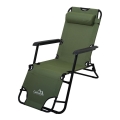 Scaun ajustabil pliabil verde/negru