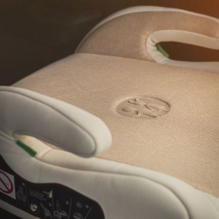 Scaun auto înălțător PETITE&MARS OPTIMUS PRO i-Size 125-150 cm (22-36 kg) bej