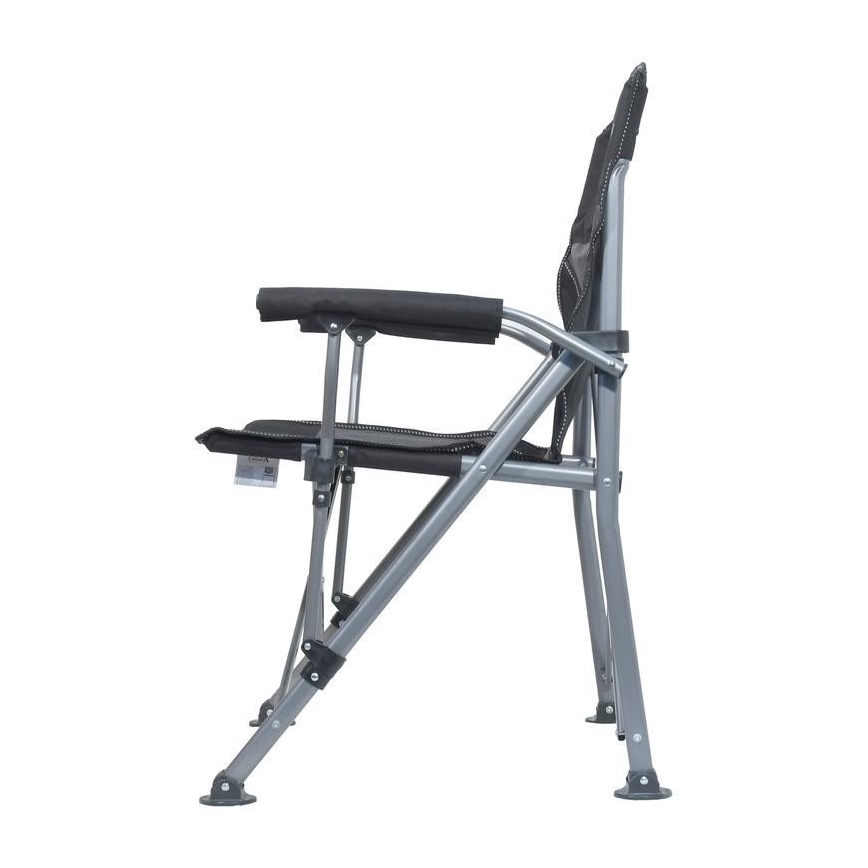 Scaun pliabil de camping negru