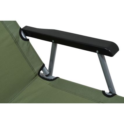 Scaun pliabil de camping verde