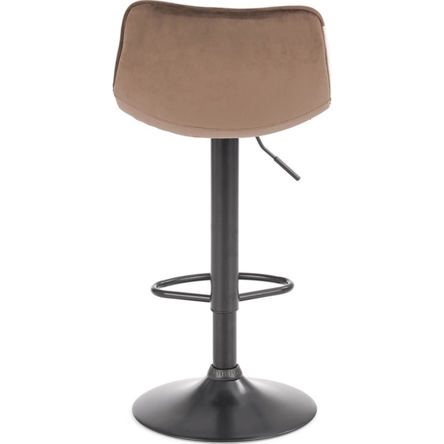 Scaun de bar 106x43 cm antracit/maro