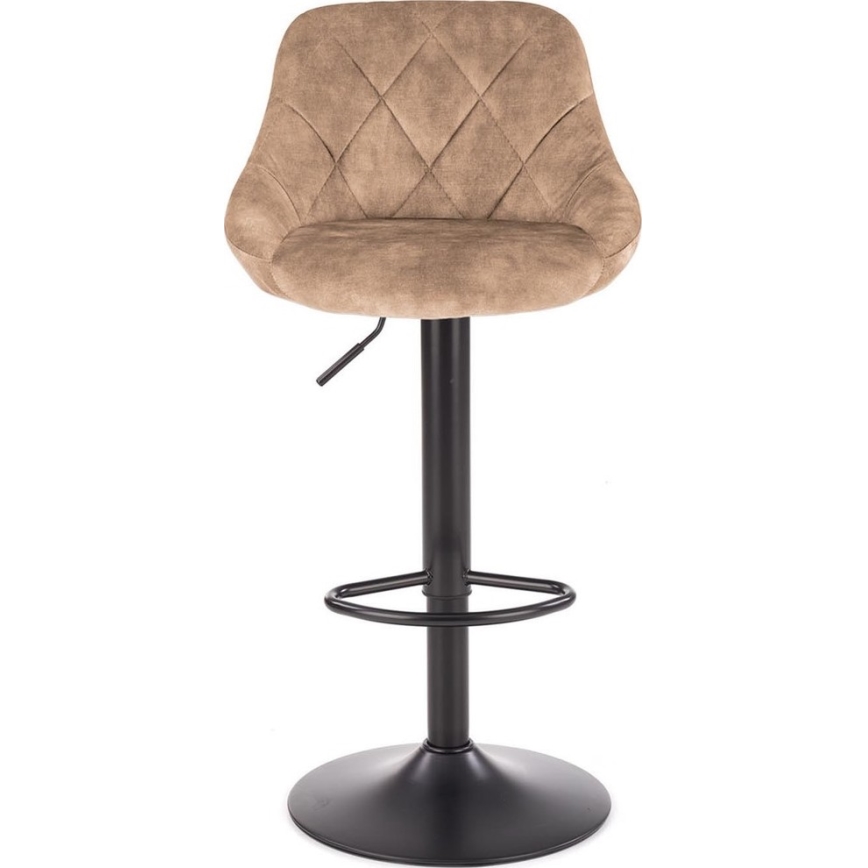 Scaun de bar 106x47 cm negru/maro