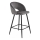Scaun de bar 89x49 cm gri/negru