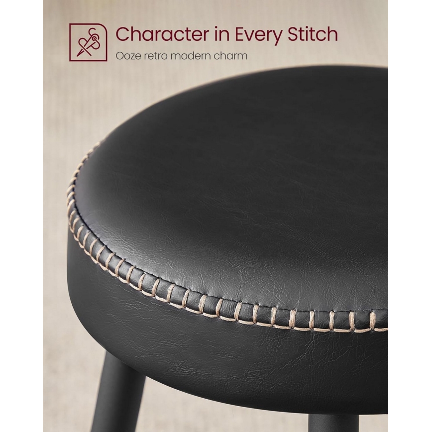 Scaun de bar LIOR, negru