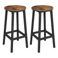 Scaun de bar LOE maro/negru