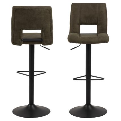 Scaun de bar SERENA, 1 buc., verde