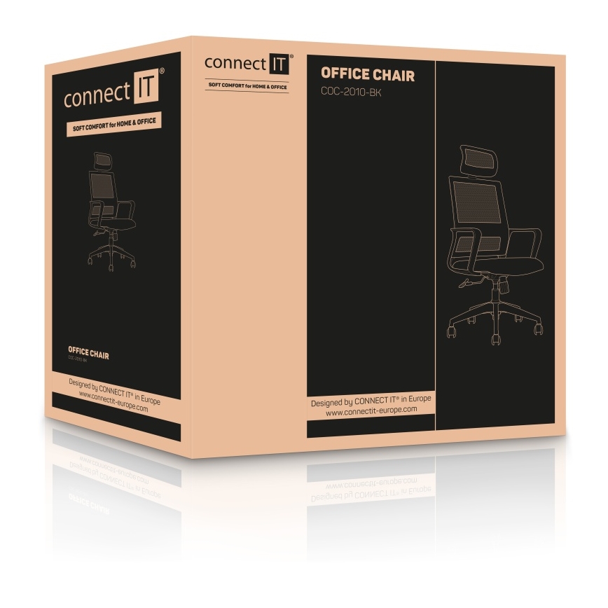 Scaun de birou CONNECT IT COC-2010-BK ForHealth GamaPro negru