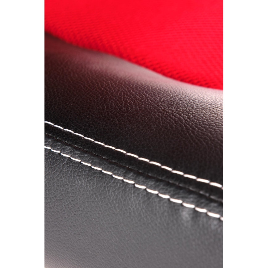 Scaun de birou KENU, negru/roșu