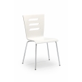 Scaun de dining BALENA, 1 buc., alb