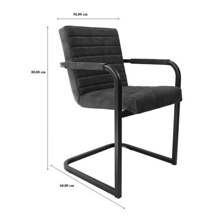 Scaun de dining BART gri