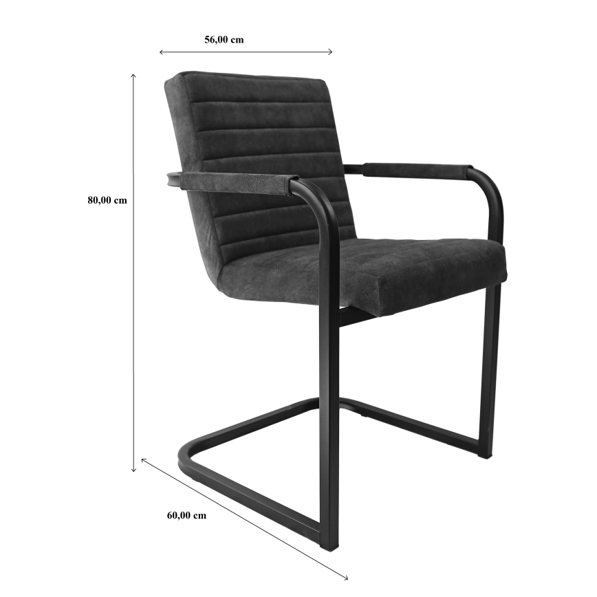 Scaun de dining BART gri