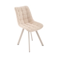 Scaun de dining COMORO, 1 buc., bej