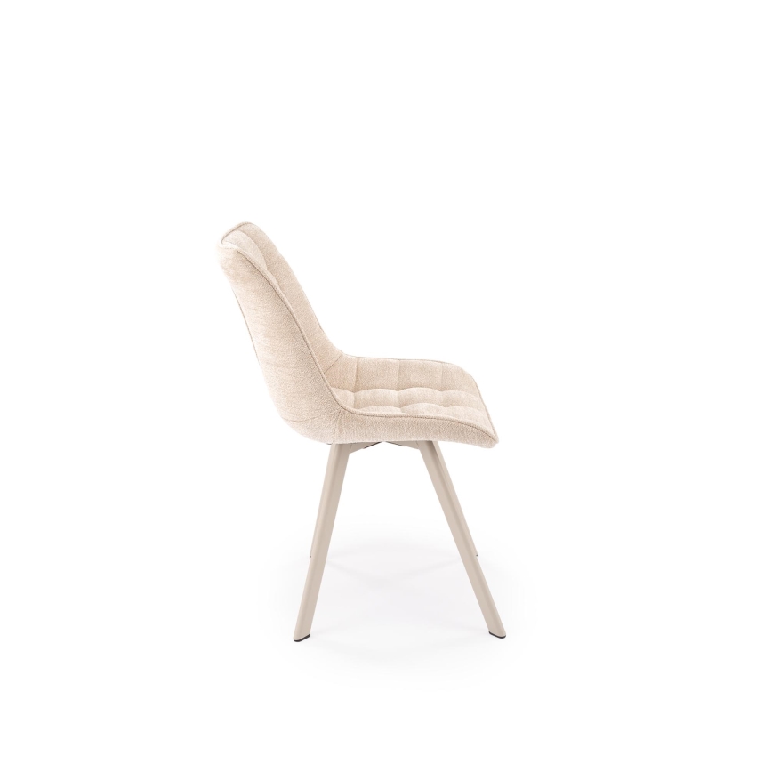 Scaun de dining COMORO, 1 buc., bej