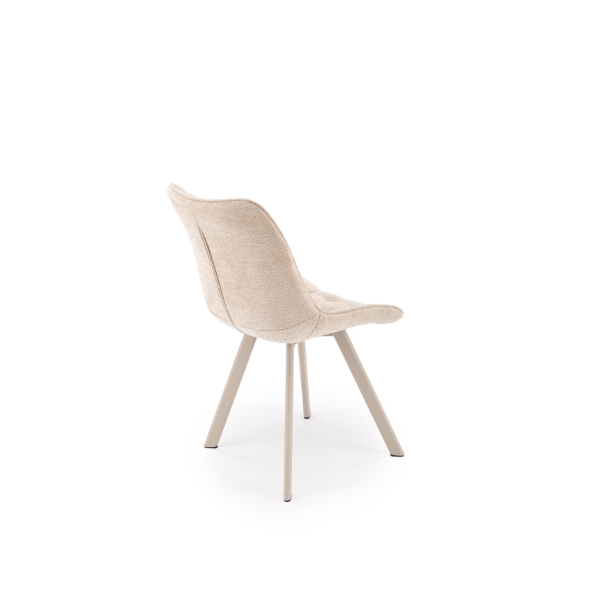 Scaun de dining COMORO, 1 buc., bej