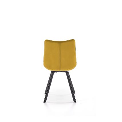 Scaun de dining COMORO, 1 buc., galben