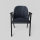 Scaun de dining GARDA, negru/antracit