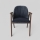 Scaun de dining GARDA nuc/antracit