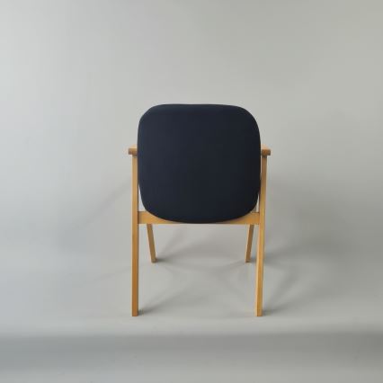 Scaun de dining GARDA, stejar/antracit