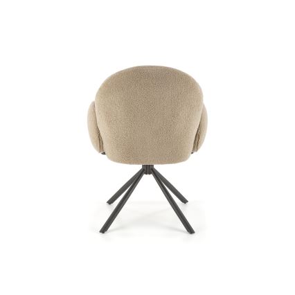 Scaun de dining KIVA, 1 buc., maro