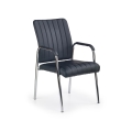 Scaun de dining KIVI, 1 buc., negru
