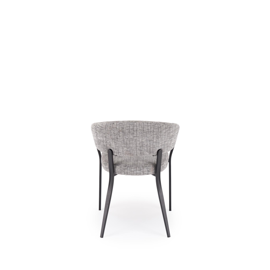 Scaun de dining LOCUS, 1 buc., gri