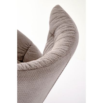 Scaun de dining rotativ SETA, 1 buc., gri