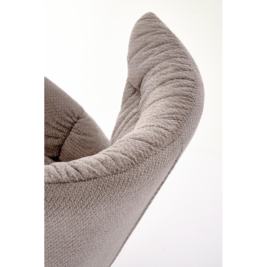 Scaun de dining rotativ SETA, 1 buc., gri