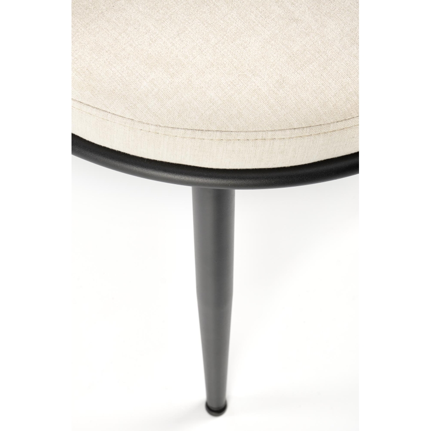 Scaun de dining TILOQ 1 buc. crem