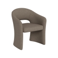 Scaun de dining TORI cu cotiere taupe