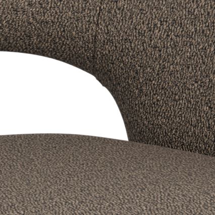 Scaun de dining TORI cu cotiere taupe