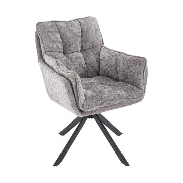 Scaun de dining VENT, 1 buc., gri