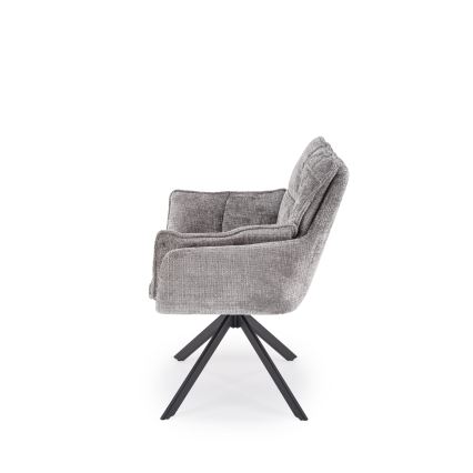 Scaun de dining VENT, 1 buc., gri