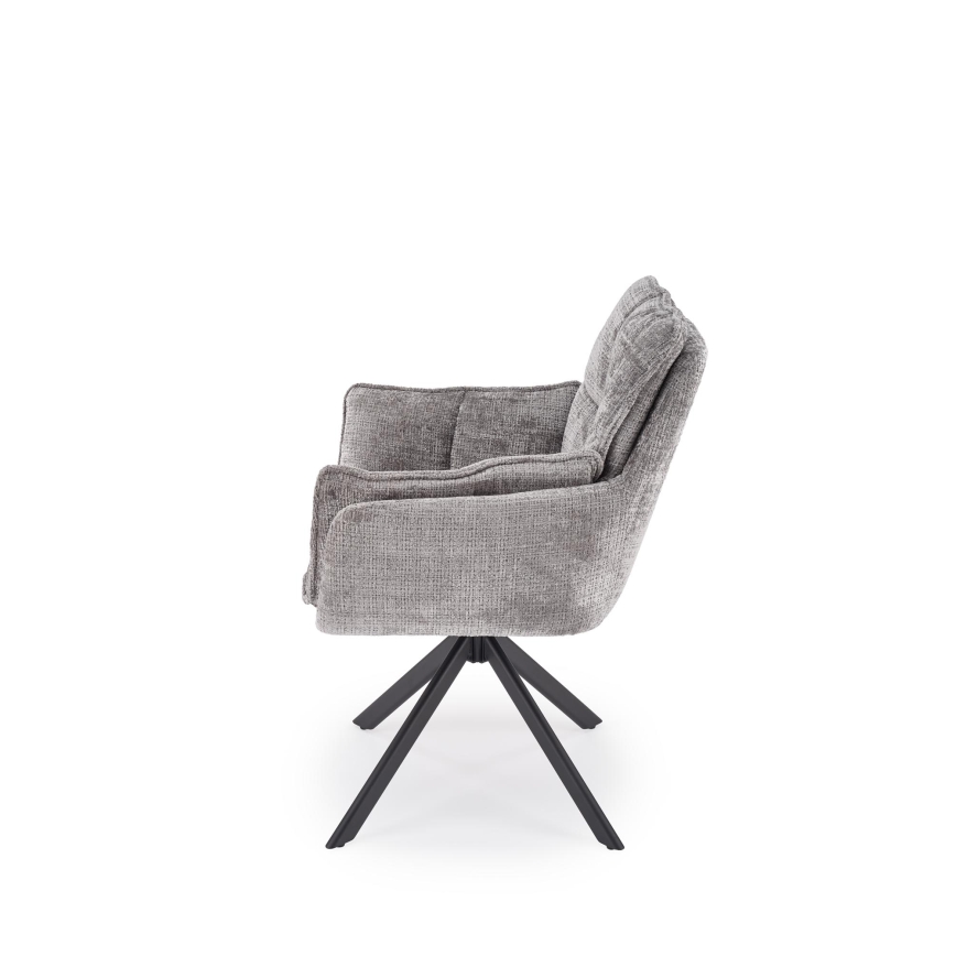 Scaun de dining VENT, 1 buc., gri