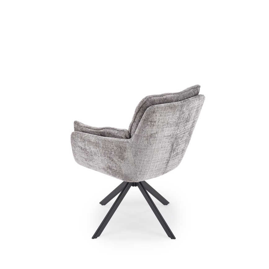 Scaun de dining VENT, 1 buc., gri