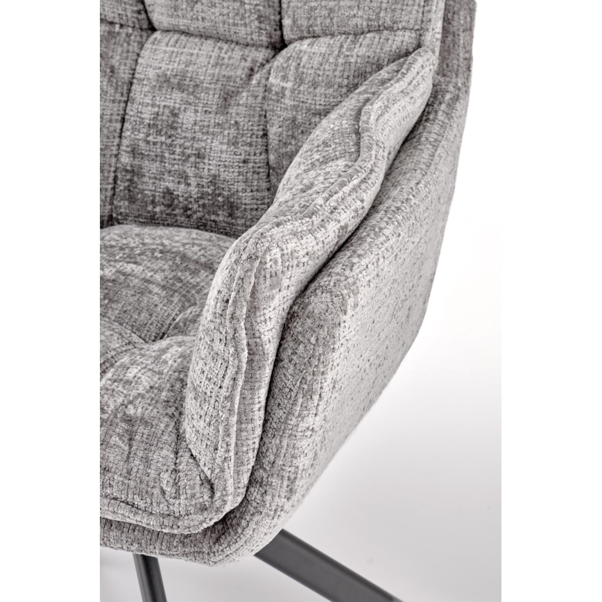 Scaun de dining VENT, 1 buc., gri