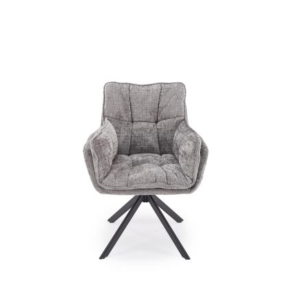 Scaun de dining VENT, 1 buc., gri