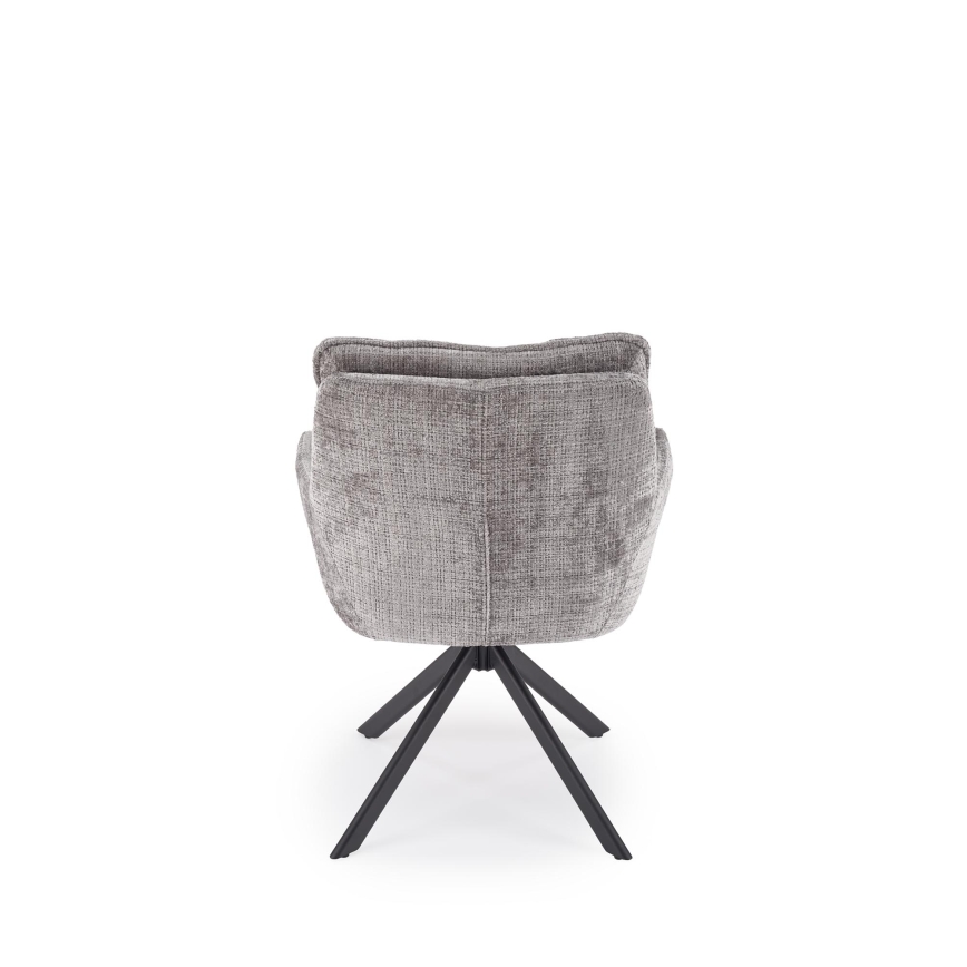 Scaun de dining VENT, 1 buc., gri