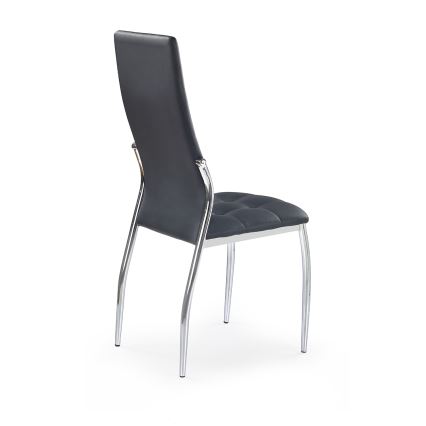 Scaun de dining WARMIS, 1 buc., negru