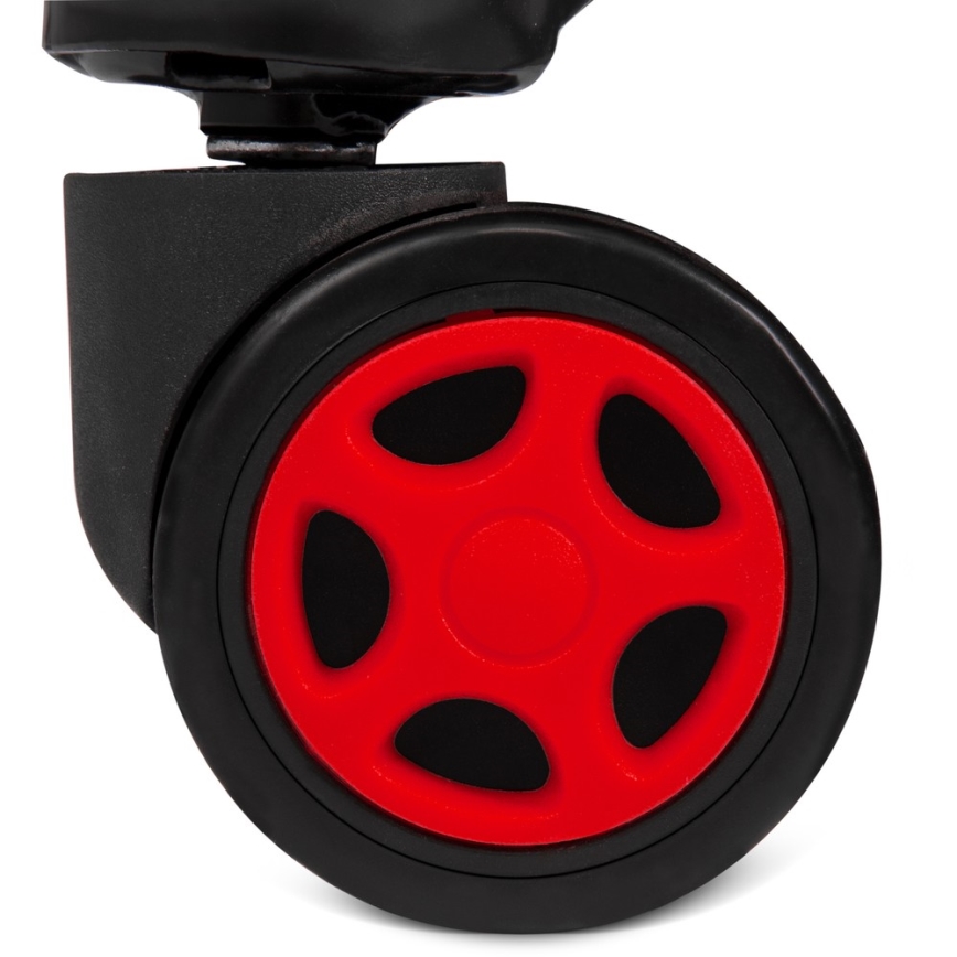 Scaun de joc negru/roșu Yenkee